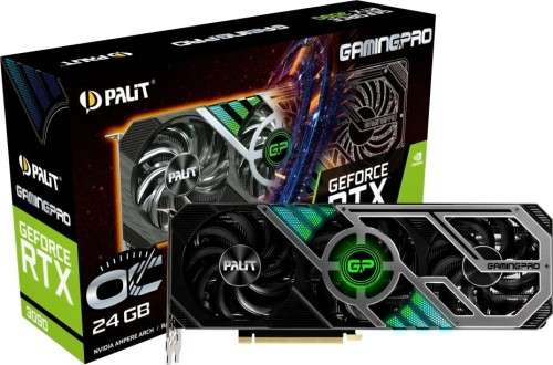 Palit GeForce RTX 3090 GamingPro OC 24GB GDDR6X 384-bit PCI-E 4.0 Desktop Graphic