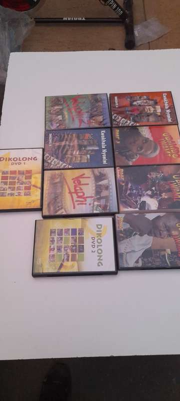 Old South African retro TV Drama DVD`S - Dikolong, Ubambolwami , Velaphi, Kwakhala nyonini