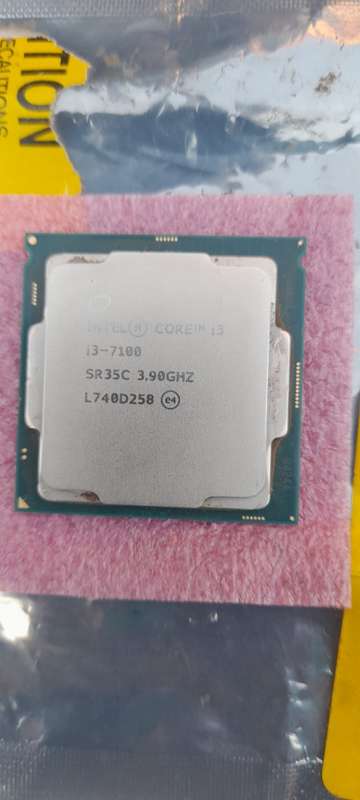 Intel Core  i3, 7100 3,9GHZ CPU