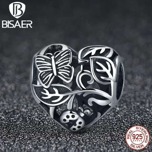 S925 Sterling Silver Garden Charm fits Pandora Snake Chain Bracelet