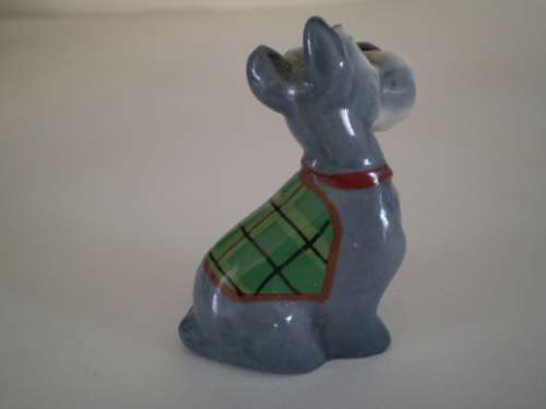 WADE HAT BOX ORNAMENT, JOCK (GREEN COAT) 1957