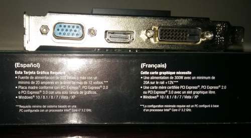 GeForce GT710 Graphics card