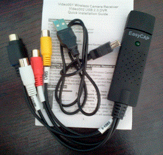 EasyCap USB 2.0 Video to PC converter