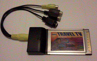 TV and radio tuner card (PCMCIA)