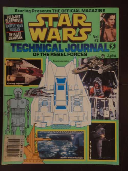STAR WARS, Vol #3, TECNICAL JOURNAL OF THE REBEL FORCES