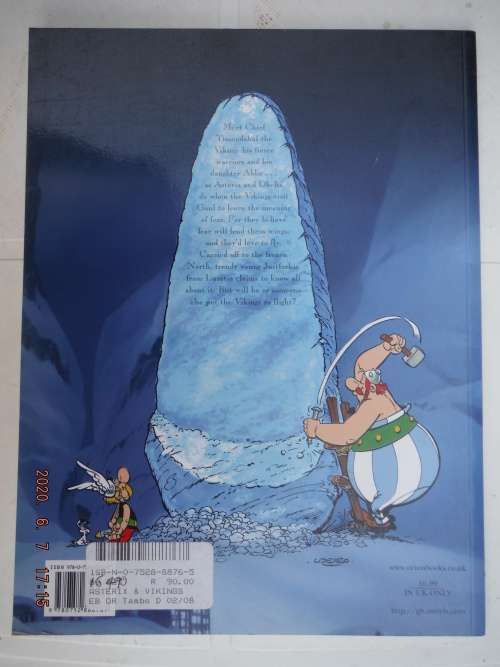 ASTERIX and the VIKINGS, The book of the film.