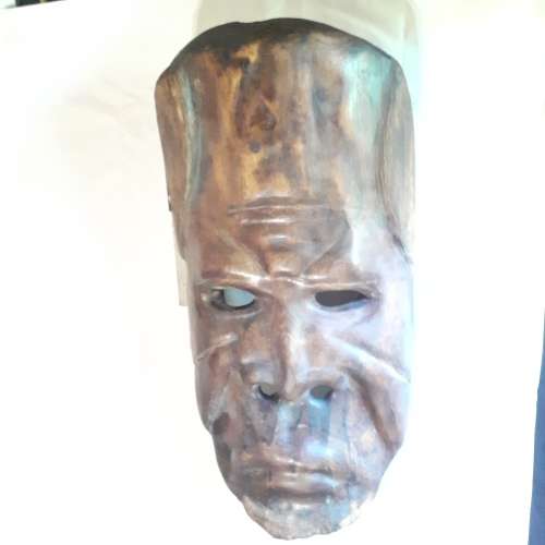 Arica Art, Wood Face Mask.