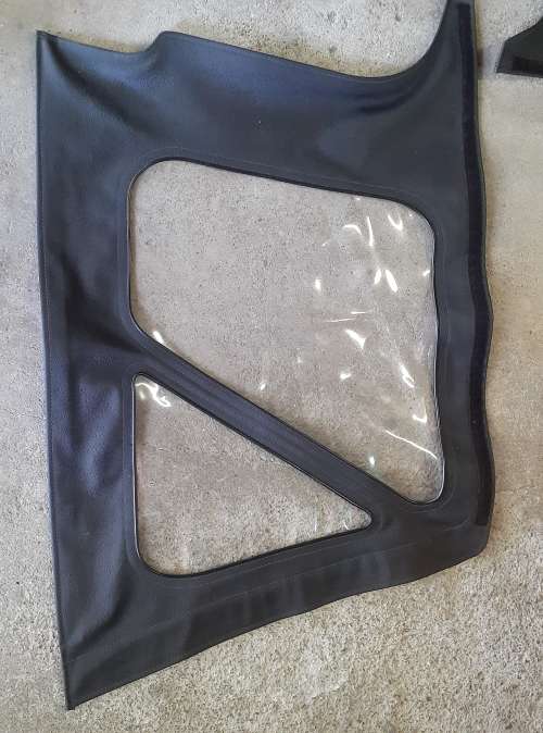 JEEP Wrangler soft top windows. Back and side windows