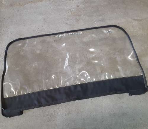 JEEP Wrangler soft top windows. Back and side windows