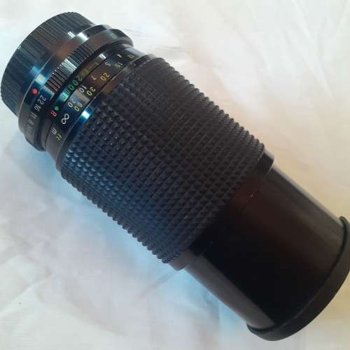 RICOH KR5 SUPER Film Camera with zoom lens and flach