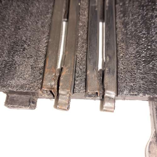 Scalextric slot car tacks