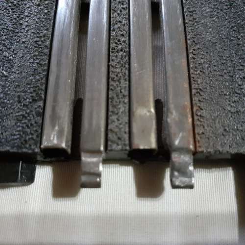 Scalextric slot car tacks