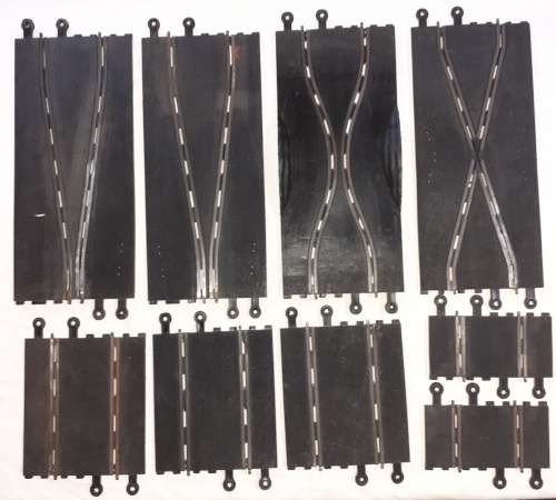 Scalextric slot car tacks