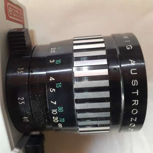 Vintage film camera. eumig 308 zoom reflex. NOT TESTED.