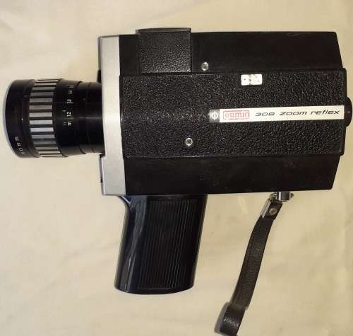 Vintage film camera. eumig 308 zoom reflex. NOT TESTED.