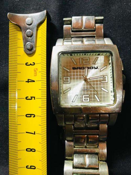 used/old BAD BOYS quartz watch. Not Working.