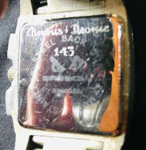 used/old BAD BOYS quartz watch. Not Working.