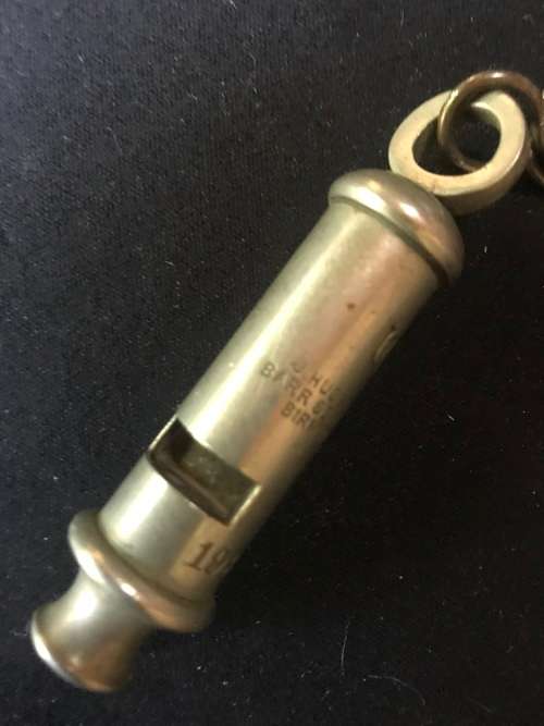 1936 J.HUDSON&Co BARR St HOCKLEY BIRMINGHAM whistle