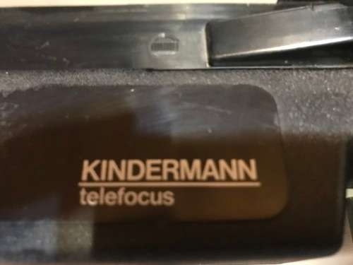 KINDERMANN Telefocus. Slide viewer. Working.