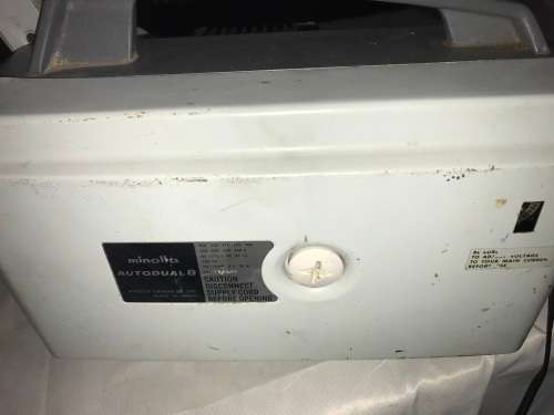 minolta AUTODUAL 8 film projector. Not working.