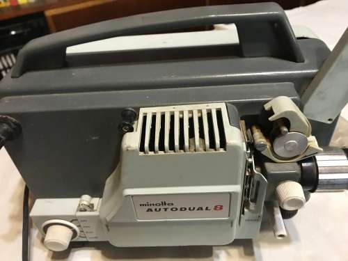 minolta AUTODUAL 8 film projector. Not working.