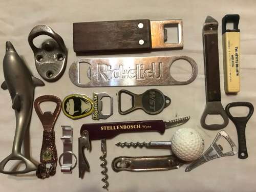 Bottle opener collection