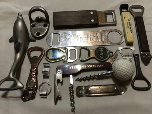 Bottle opener collection