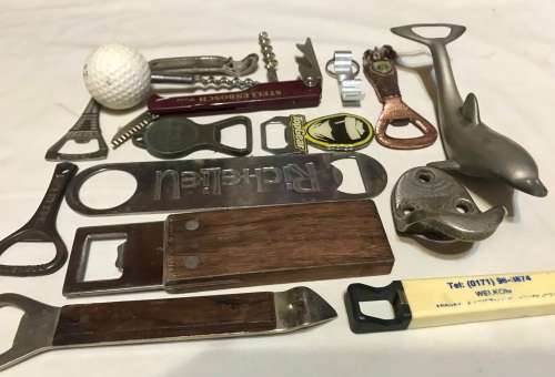 Bottle opener collection