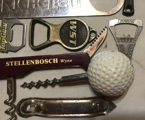 Bottle opener collection