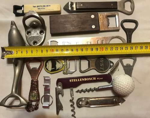 Bottle opener collection