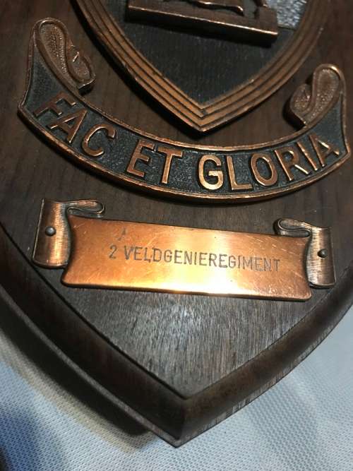SADF 2 VELDGENIEREGIMENT plaques