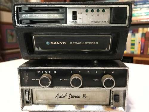 2 X 8 Track tape players. Not tested.