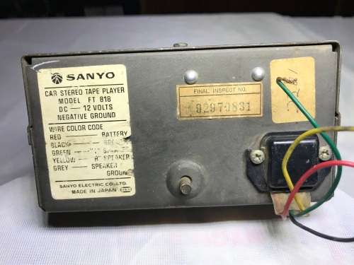 2 X 8 Track tape players. Not tested.