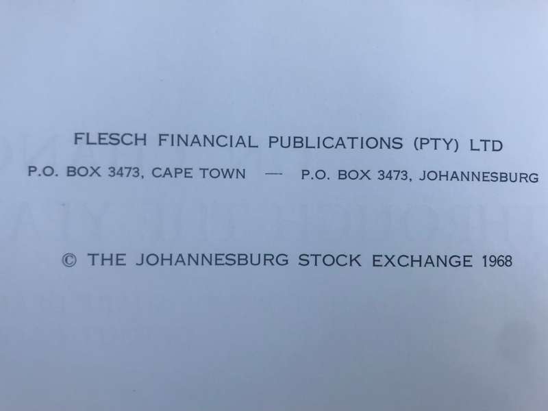 Johannesburg Stock Exchange, JSE, ON`CHANGE through the years.