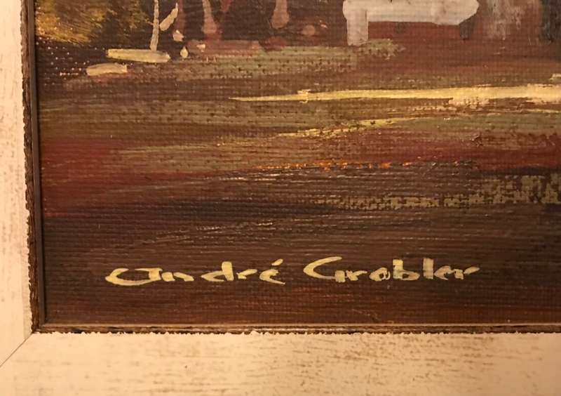 André Grobler, Oil