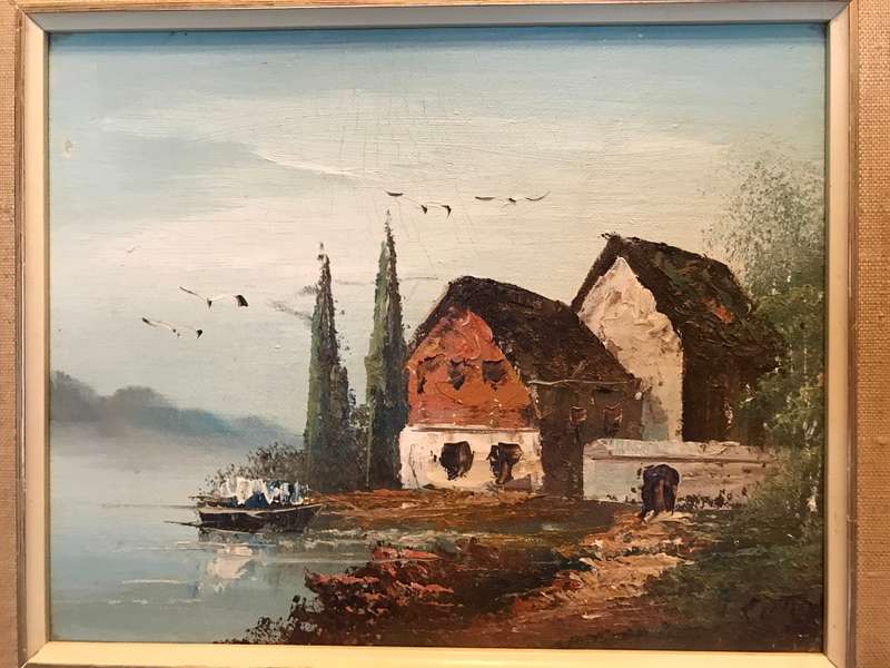 Vintage Oil Painting (KINTO?)