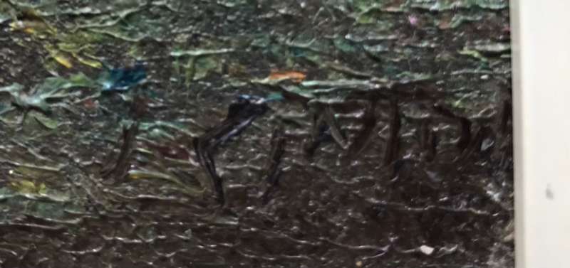 Vintage Oil Painting (KINTO?)