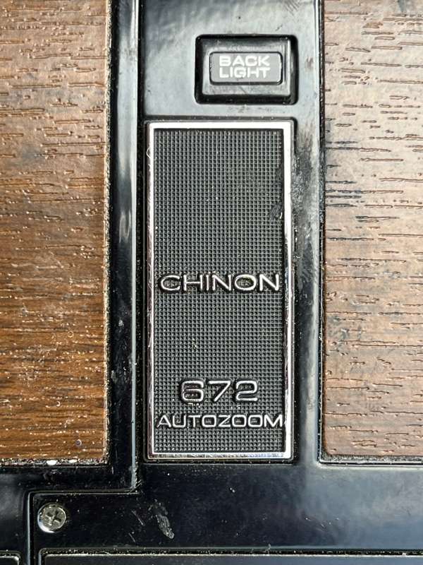 CHINON 672, SUPER 8, AUTOZOOM Film Camera. NOT TESTED.