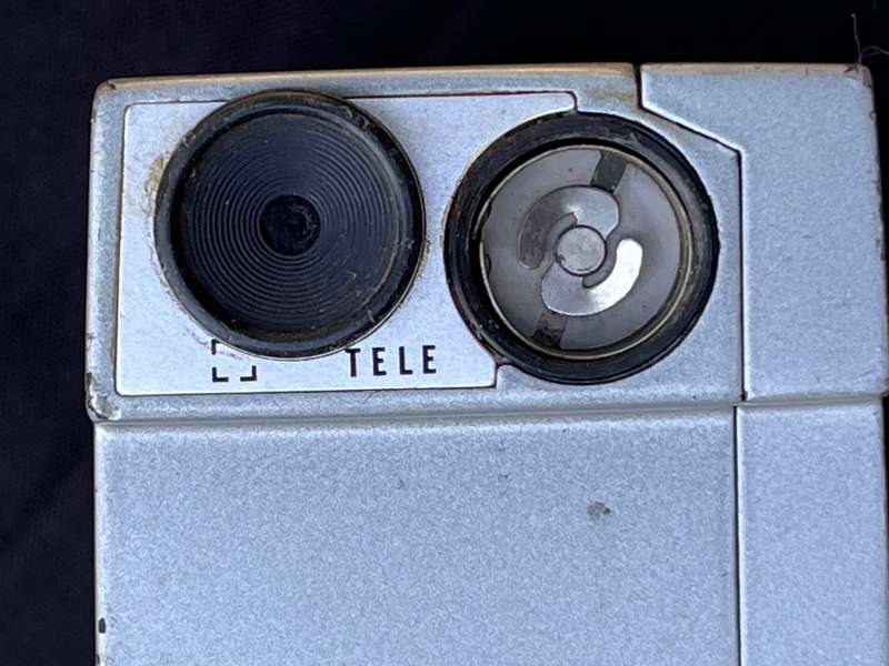 Vintage CAPRO film camera with films.
