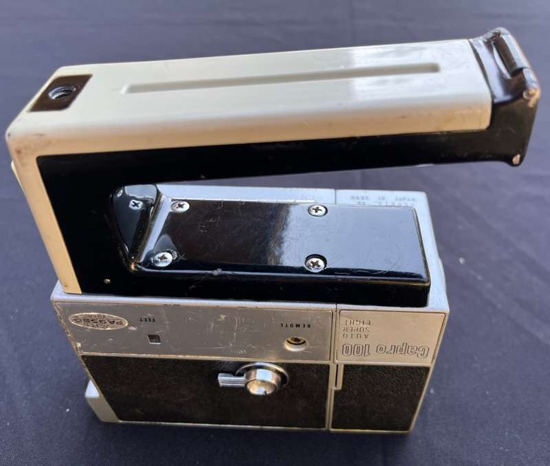 Vintage CAPRO film camera with films.