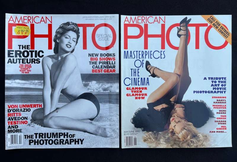 13 X Old Photography Magazines