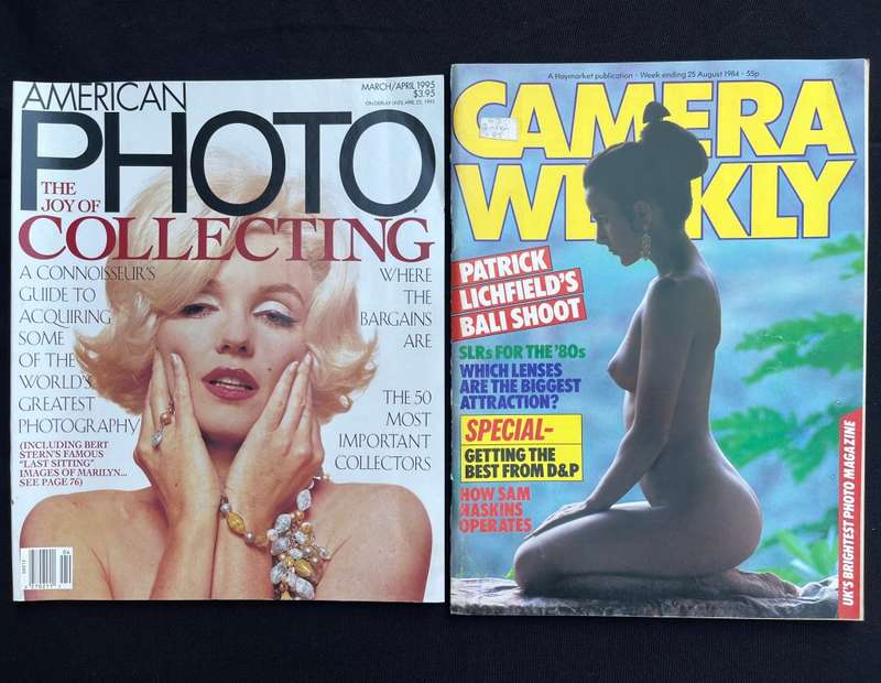 13 X Old Photography Magazines