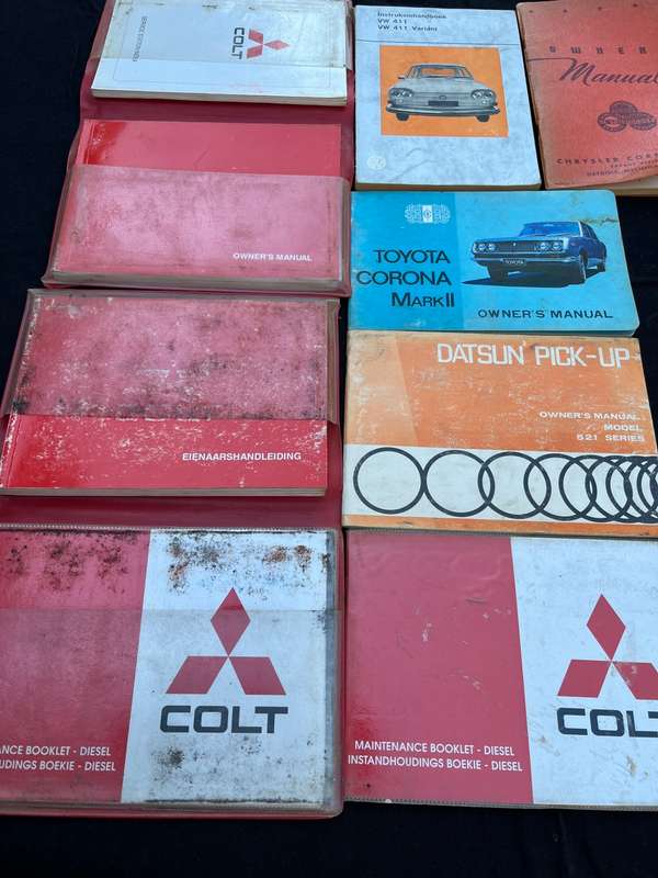 7 x Auto Manuals