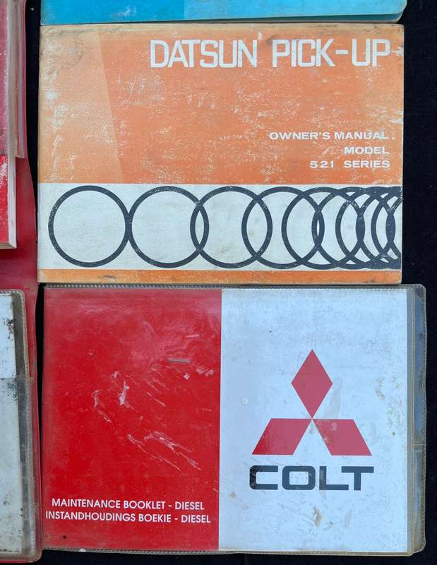 7 x Auto Manuals