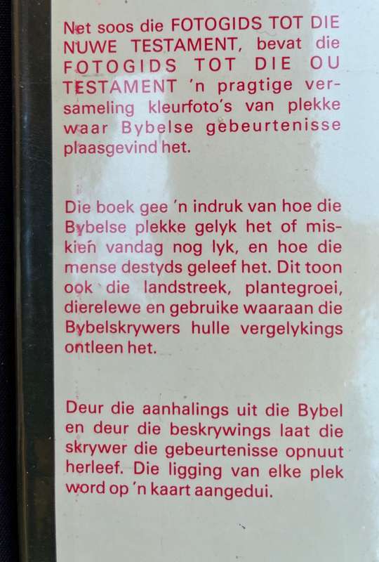 Fotogids tot die ou testament