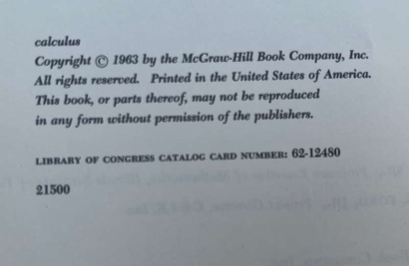 CALCULUS. LESTER R. FORD