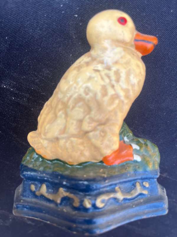 Vintage, Cast iron, Door stops. (one by WREGHT STUDIOS)