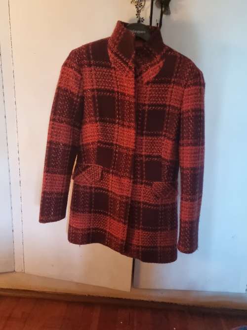Polo Red and Black Tweed Jacket