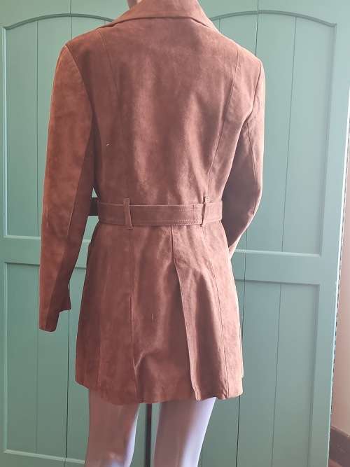 Juan Herraez Brown Suede Leather Jacket