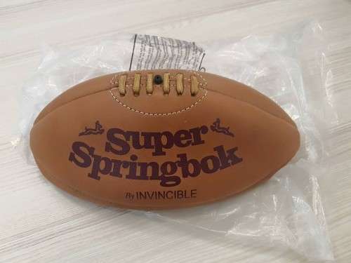 Leather Super Springbok Rugby ball